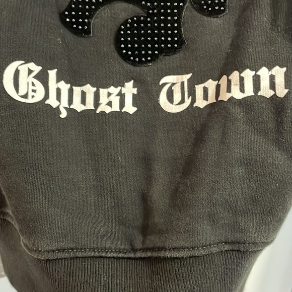 UNISEX ROKUSTUDIO Ghost Town Jason Crew Neck LONGSLEEVE SWEATSHIRT SIZE L Black - Picture 8 of 9